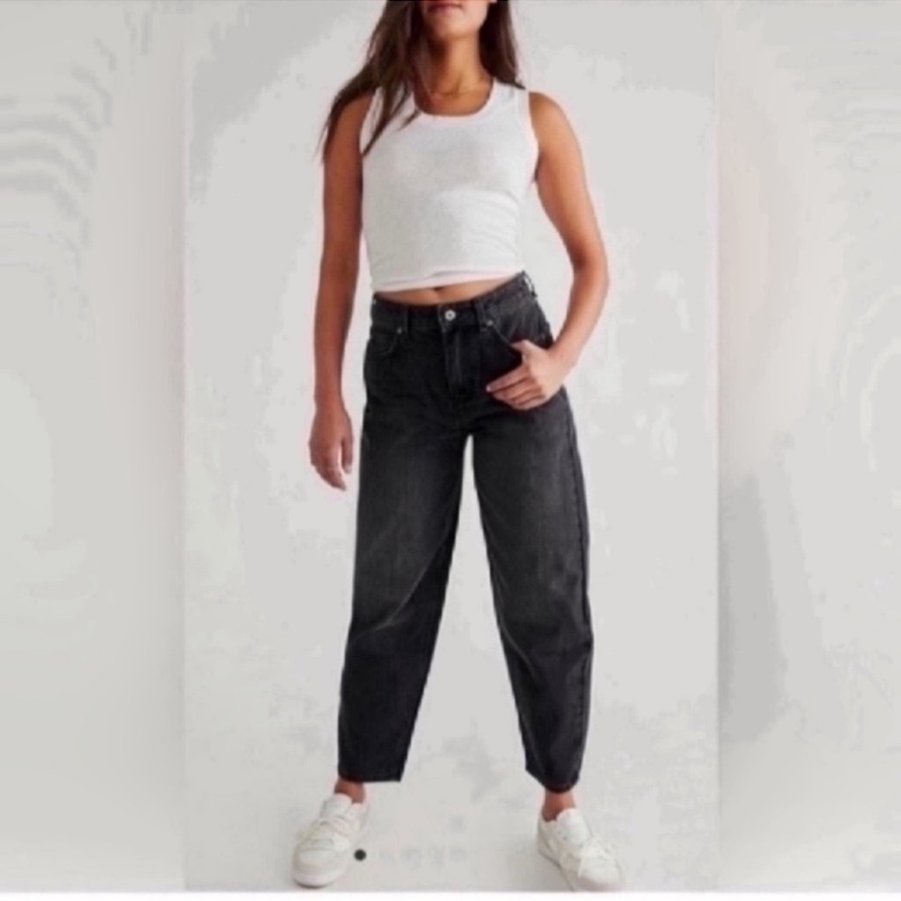 Anthropologie Edwin Wide Barrel Leg Jeans s 27 - Picture 3 of 4